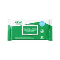 CLINELL UNIVERSAL WIPES PACK OF 40
