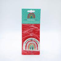 CAR AIR FRESHENER RAINBOW/STRWB PK12