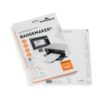 Durable Badgemaker 240 Inserts 40x75mm 1453/02 Pack of 240