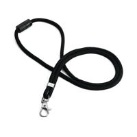 DURABLE FABRIC LANYARD BLACK PK10