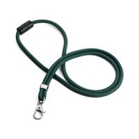 DURABLE FABRIC LANYARD GREEN PK10