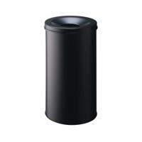 DURABLE FIRE EXTING MTL BIN 60L BLK
