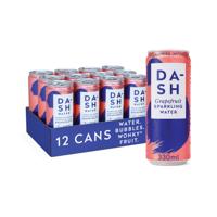 DASH SPKG WATER GRAPEFT 330ML PK12