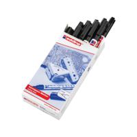 Edding 8404 Aerospace Permanent Marker Ultra Fine Black (Pack of 10) 8404-001