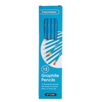 Classmaster HB Pencils Eraser Tip GP12HBET