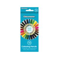 CLASSMSTR COLOURING PENCIL AST CPW12