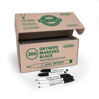 RECREATE RCYC WBRD MARKERS BLK PK200