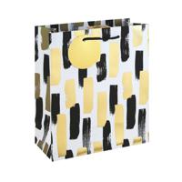 MONO PAINT GIFT BAG LARGE WHT PK12
