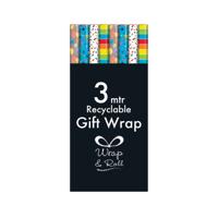 GENERIC GIFTWRAP PAPER 3M AST PK49