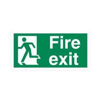 FIRE EXIT RUN MAN LEFT VINYL 150X300