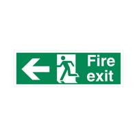 FIRE EXIT RMAN ARR LEFT PLAS 450