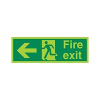 FIRE EXIT RMAN ARR LEFT PLAS 450