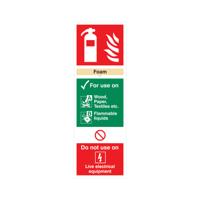 FOAM EXTINGUISHER PLAS 300X100