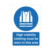 HI VIS CLOTHING MUST BE WORN A4
