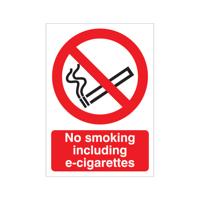 NO SMOKING INC E-CIGARETTES PLAS A5