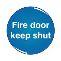 FIRE DOOR KEEP SHUT DOMED RESIN 60