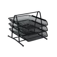 MESH LTR TRAY STKB PORTRAIT FC BLACK