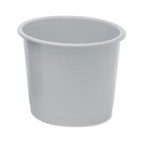 WASTE BIN 14 LITRE 304X254MM GREY