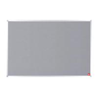FELT NOTICEBOARD 1200X900MM GREY