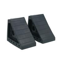 RUBBER WHEEL CHOCKS 1.8KG PK2