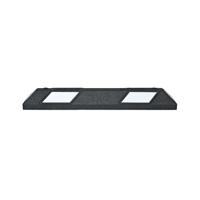 PARK-AID WHEEL STOP 900MM BLK/WHT