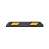 PARK-AID WHEEL STOP 900MM BLK/YLW