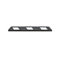 PARK-AID WHEEL STOP 1200MM BLK/WHT
