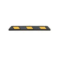 PARK-AID WHEEL STOP 1200MM BLK/YLW