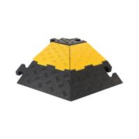 PROT RAMP LG LEFT ANGLE SEC YLW/BLK