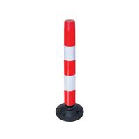 OFF-HIGHWAY FLEX POST 760MM RED/WHT