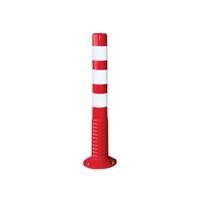 FLEXBACK TRAFFIC POSTS 760MM RED/WHT