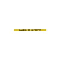 BLACK POST DO NOT ENTER YLW/BLK PK2
