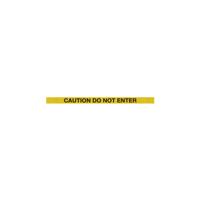 YELLOW POST DO NOT ENTER YLW/BLK PK2