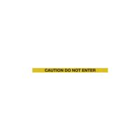 RED POST DO NOT ENTER YLW/BLK PK2