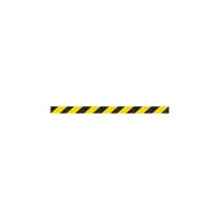 YELLOW POST + YLW/BLK BELT 10.6M PK2