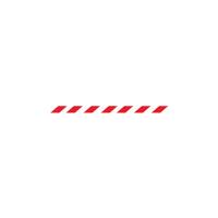 BLACK POST WITH RED/WHT BELT 3.4M P2