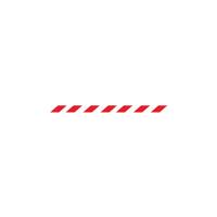 POLISH SSTEEL POST + RED/WHT BELT P2