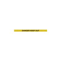 YELLOW POST DANGER YLW/BLACK 3.4M P2