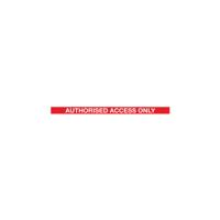 RED POST AUTH ACCESS RED/WHT PK2