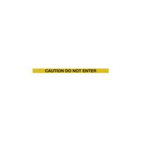 BARRIER BLK DO NOT ENTER YLW/BLK 3M