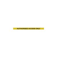 BLACK BODY AUTHORISED ACCESS YLW