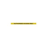 BARRIER YLW AUTH ACCESS YLW/BLK 10.6