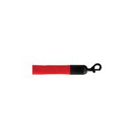 ECO VELOUR ROPE RED 1.8M BLACK