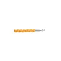 25MM BRAIDED ROPE GOLD 1.8M P/CHROME
