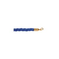 25MM BRAIDED ROPE BLUE 1.8M P/BRASS