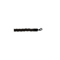 25MM BRAIDED ROPE BLACK 1.8M BLACK E