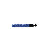 25MM BRAIDED ROPE BLUE 1.8M BLACK EN