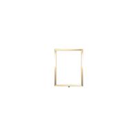 A4 SIGN VERT FRAME P/BRASS ROPE