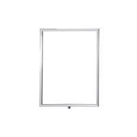 A3 SIGN VERT FRAME P/CHROME ROPE