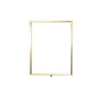 A3 SIGN VERT FRAME P/BRASS ROPE